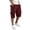 L08-Wine, variant on xfsWaSs Mens Cargo Shorts Twill Cargo Shorts for Men Casual Work Shorts Drawstring Hiking Short Pants with Multi Pockets