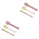 thumbnail image 1 of Yuarrent Juego de cubiertos Cubiertos Utensilio de viaje de acero inoxidable 304 Las reuniones familiares incluyen vajilla con estuche Rotgold 2Conjunto, 1 of 6