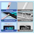thumbnail image 2 of Active Digital Display Stylus Touch Pen for iPhone SE (2020)/SE (2022) - Pink Capacitive Rechargeable Palm Rejection, 2 of 5