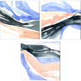 thumbnail image 1 of Great Art Now Watercolor Ribbon by Emma Caroline 3 Piece Canvas Art Set Each 14W x 14H, 1 of 4