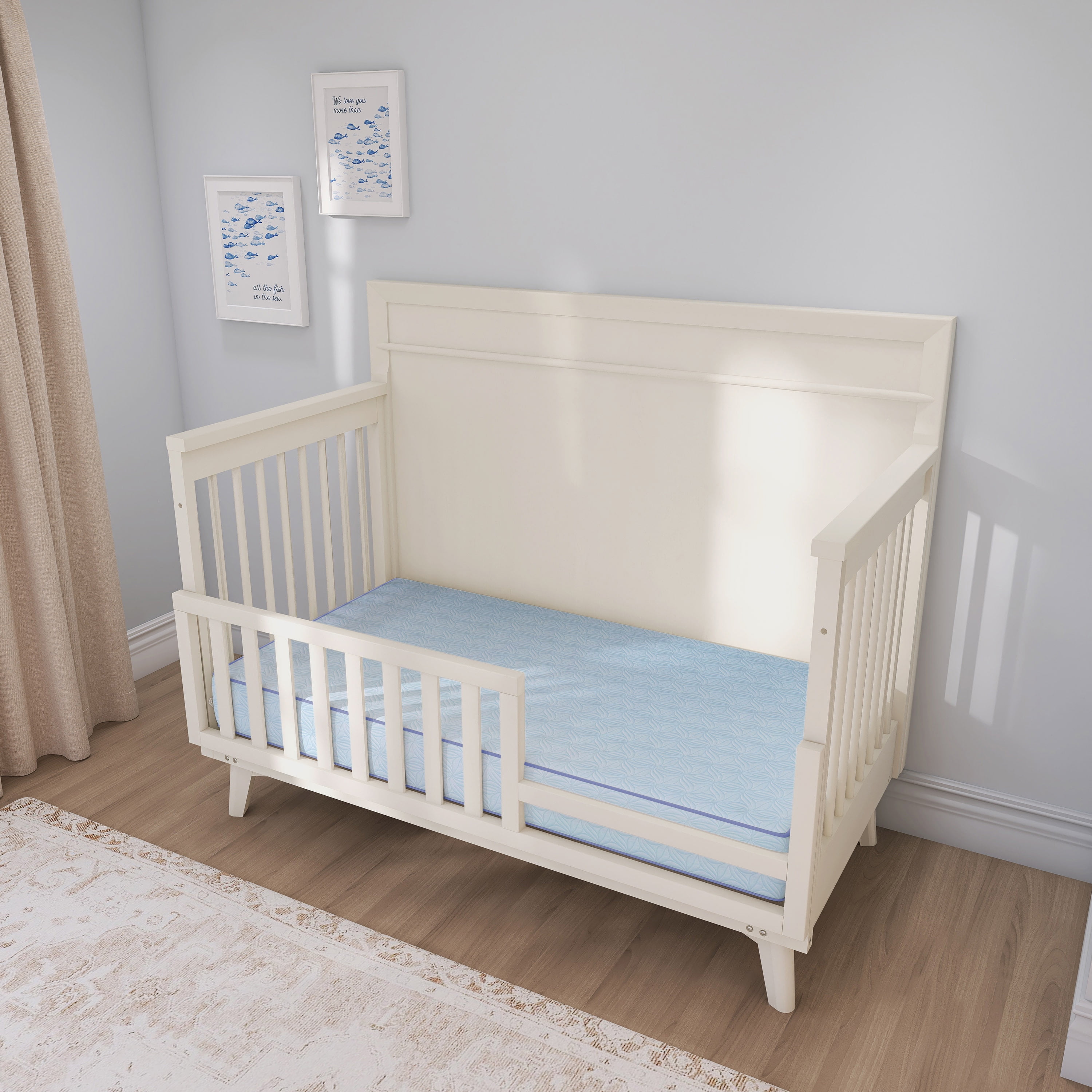 Dream on Me Moonlight 130 Coil Crib & Toddler Innerspring Mattress