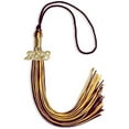 thumbnail image 6 of Endea Graduation Maroon/Gold Mixed Color Graduation Tassel with Gold Date Drop, 6 of 11