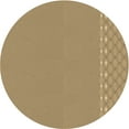 thumbnail image 1 of Ahgly Company Machine Washable Indoor Round Transitional Light Brown Area Rugs, 8' Round, 1 of 7