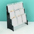 thumbnail image 6 of Tabletop Acrylic Card Showcases Stand Elegant 3 Tiers Trading Card Storage Rack Practical Baseball Card Display Rack, 6 of 11