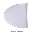 thumbnail image 5 of KFFKFF Transparent Table Protector, Circular 42 inch/1068 mm, 1.5 mm PVC Tablecloth, Water-Resistant Cover for Desks, Coffee & Dining Tables, 5 of 9