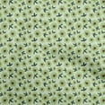 thumbnail image 1 of oneOone Polyester Spandex Menthe Vert Tissu Floral Rétro Diy Vêtements Tissu Impression Tissu par Yard 56 Pouces de Large, 1 of 5