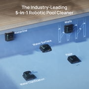 Beatbot AquaSense 2 Pro Cordless Pool Vacuum Robot، تنظيف لا مثيل له 5 في 1، موقف سيارات سطحي، سطح مائي منزوع الدسم مع التحكم في التطبيق، توضيح المياه، لحمامات السباحة حتى 3،875 قدم مربع – Emerald Green