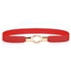 thumbnail image 1 of TureClos Banda para la cintura Exquisito Elástico Universal Cinch Correas de cuero dorado con hebillas Puffer Coat Cinturones para el día de San Valentín para mujeres Vestidos Rojo TureClos JD729778316, 1 of 5