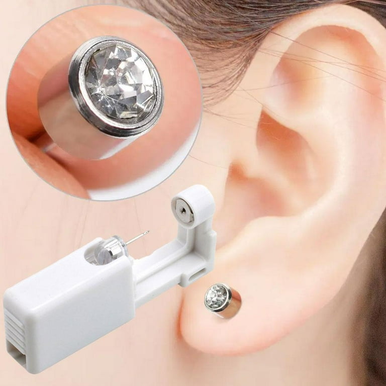 Tammyyerke Self Ear Piercing Tool Kit with Ear Studs