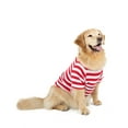 thumbnail image 3 of Leveret Big Dog Cotton Pajama Red & White Stripes M, 3 of 3