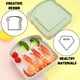 thumbnail image 4 of Contenedores para sándwiches, caja para sándwiches con forma de tostada, estuche de almacenamiento de alimentos, contenedor de plástico para sándwiches, recipiente para pan para la familia o adultos, 4 of 5