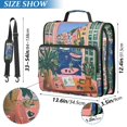 thumbnail image 2 of FORMRS Zipper Binder with Shoulder Strap 2-inch Ring 500 Sheet Capacity File Bag, Green Window, 2 of 5