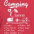 thumbnail image 3 of CafePress - Camping Queen T Shirt T Shirt - Women's Traditional Fit Dark T-Shirt, 3 of 4