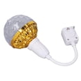 thumbnail image 1 of Luz De Bola Giratoria Colorida, Luz De Bola Giratoria LED Multiusos Práctica Para Karaoke, 1 of 7