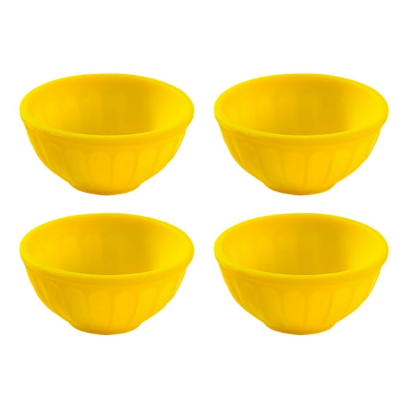 Raindrops 4Pcs Assorted Silicone Cupcake Baking Molds Non Stick Muffin Cups Dishwasher Safe