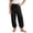 Black, variant on BXJX Girls Jogger Sweatpants Size 8, Elastic Waist Comfortable Drawstring Casual Kids Pants with Pockets Purple