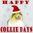 thumbnail image 3 of CafePress - Happy Collie Days Christmas Sweatshirt - Crew Neck Sweatshirt, 3 of 4