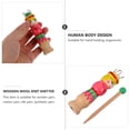 thumbnail image 3 of Wood Yarn Wool Knitter Knitting Doll Craft Loom Rope Braided Maker with Needle, 3 of 7