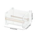 ZAROYEAX Transparent Visible Tape Dispenser Multi Masking Tape Cutter