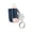 Blue, variant on Multipurpose Inhaler Holder Keychains Retractable Clip Replacement Stretch Clips Inhaler Holders PU Travel Pouches
