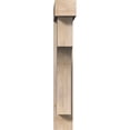 thumbnail image 2 of Ekena Millwork 7 1/2"W x 36"D x 48"H Westlake Block Smooth Bracket w/ Offset Brace, Douglas Fir, 2 of 25