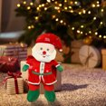 thumbnail image 4 of Qocolhg Christmas Decorations Clearance, Snowman And Deer Doll Christmas Glowing Animation Plush Toy Activity Doll Cloth Doll Christmas Annual Meeting Gift Plush Doll, Christmas Gifts for Kids, 4 of 6