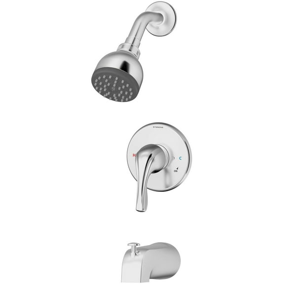 Origins Single Handle Tub and Shower Faucet, 1.5 gpm