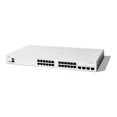 thumbnail image 1 of Cisco Catalyst 1200-24T-4X 4 x - Switch - L3 - Intelligent - 2 10/100/1000 + 4 x 10Gb Ethernet SFP+ - Montable en Rack, 1 of 2