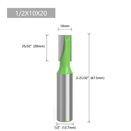 

1Pc 12.7Mm Shank Cleaning Bottom Router Bit Milling Cutter Engraving Woodworking