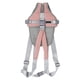 thumbnail image 1 of Paquete de pecho para mascotas, gato, perro, soporte frontal al aire libre, bolsa para viajar, senderismo, acampar, rosa, L, 1 of 5