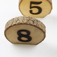 thumbnail image 5 of 1-10 Wooden Table Number Rustic Party Wedding Decoration Number Blocks for Wedding Reception and Table Decorations, 5 of 9