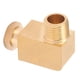 thumbnail image 3 of Codo De Ajuste De Tubería, Conector De Latón Con Fuerte Resistencia A La Presión, Resistencia A La Temperatura, Nylon, Cobre, Tubos De Aluminio, 3 of 7