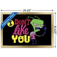 thumbnail image 3 of Invader Zim - I Don't Like You Wall Poster, 14.725" x 22.375", Framed, 3 of 3