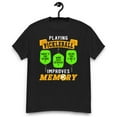thumbnail image 2 of Playing Pickleball Improves Memory Player Novelty Premium T-Shirt (Black, S), 2 of 2