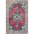 thumbnail image 6 of SAFAVIEH Merlot Collection MER108R Fuchsia / Multi Rug, 6 of 9