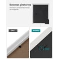 thumbnail image 4 of SONGMICS Marcos de Collage de Fotos, Juego de 10, Dos de 23.6 x 28.6 cm, Cuatro de 16 x 21.1 cm, Cuatro de 13.4 x 18.5 cm, Blanco, 4 of 5
