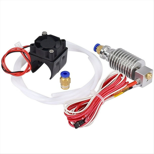 Cabezal Extrusor para Impresora 3D -V5, Boquilla Extrusora E3DV5, Conjunto Completo para 1,75 mm/0,2 mm