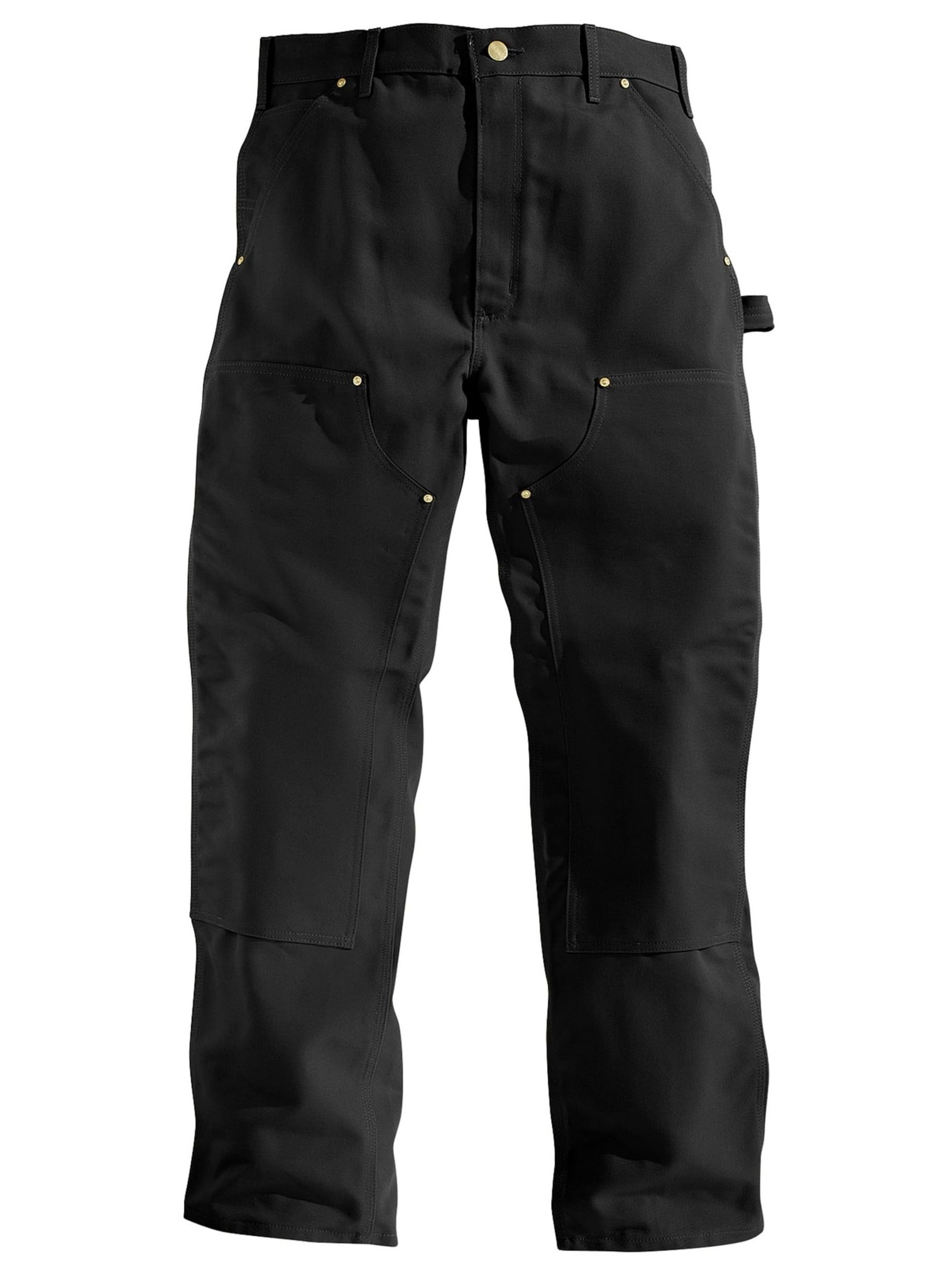 Carhartt - Carhartt Men's Firm Duck Double Knee Work Pants (Black, 48 ...