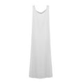 thumbnail image 5 of JINMGG 2026 Summer Plus size Dresses for Women under $10,Women's Fashion Round-Neck Sleeveless Solid Pockets Suspenders Dress, 5 of 5
