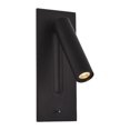 thumbnail image 2 of Luces de pared empotradas lámpara de pared lámparas de lectura modernas iluminación apliques de pared para pasillo de Hotel dormitorios decoración de negro, 2 of 8