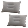thumbnail image 2 of Soidarity Paquete de almohadas inflables ligeras, almohada de aire de tela flocada, cojín resistente al desgaste, alfombrilla práctica, buena Escalada, 2 of 6
