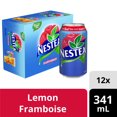 thumbnail image 1 of Nestea Framboise Cannettes, 341 mL, 12 Pack, 1 of 7