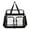 Black, variant on Moocorvic Transparent Handbag Transparent Bag Portable Fashionable Women's Shoulder Bag Storage Bag,