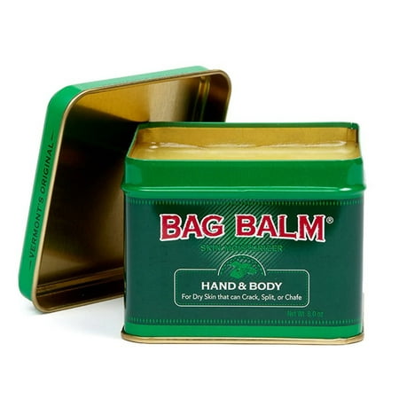 Bag Balm Skin Moisturizer Vermont's Original with Lanolin for dry Skin 8 oz