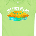 thumbnail image 4 of Inktastic My 1st Pi Day Blue Green Pie Pan Pun Boys or Girls Baby Bodysuit, 4 of 5