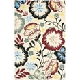 thumbnail image 7 of SAFAVIEH Soho Lily Floral Wool Area Rug, Ivory/Multi, 6' x 6' Square, 7 of 7