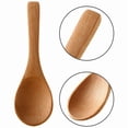 thumbnail image 1 of 250 Piezas Cucharas Pequeñas de Madera Mini Cucharas Naturales Cucharadita de Miel de Madera Condimentos de Cocina Cucharas para Cocina (Marrón ), 1 of 10