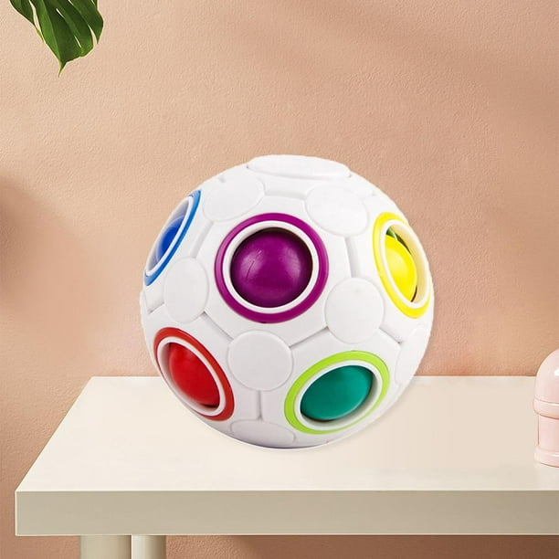 Creative Rainbow Puzzle Ball Game Kids Focus Juguete sensorial