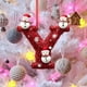 thumbnail image 4 of Decoraciones Del Árbol de Navidad Decoración Del Árbol de Navidad de 26 Letras Colgante Ornamentos Del Árbol de Navidad Ornamentos de Navidad Personalizados Decoración de Navidad Decoración Colgante D, 4 of 6