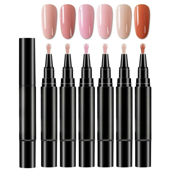 Qocolhg Up to 50% Off Personal Care and Beauty Clearance!Small And Portable Suitable For Travel Convenient And Glue Drying Nail Glue Pen With Six Colors 5mlx6, Gifts for Women